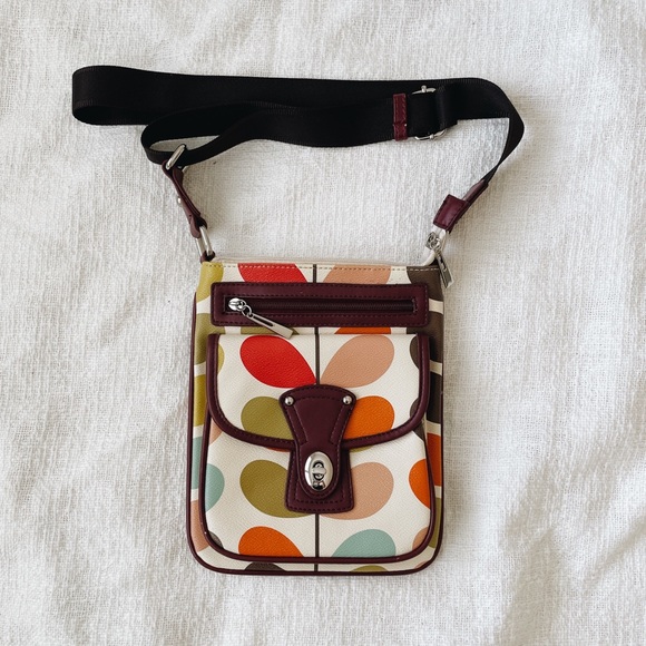 multi-color crossbody bag from France - Picture 1 of 11